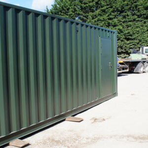 30x8ft Shipping Container w/Personnel door
